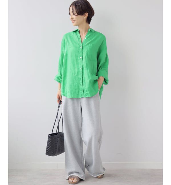 JOURNAL STANDARD relume「《追加3 / 新色》カラーリネンオーバーサイズシャツ」|シャツ・ブラウス|