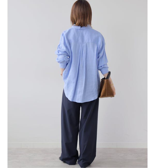 JOURNAL STANDARD relume「《追加3 / 新色》カラーリネンオーバーサイズシャツ」|シャツ・ブラウス|