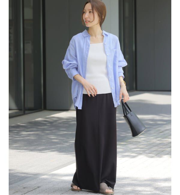 JOURNAL STANDARD relume「《追加3 / 新色》カラーリネンオーバーサイズシャツ」|シャツ・ブラウス|
