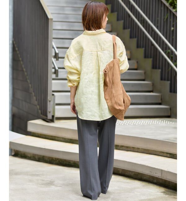 JOURNAL STANDARD relume「《追加3 / 新色》カラーリネンオーバーサイズシャツ」|シャツ・ブラウス|