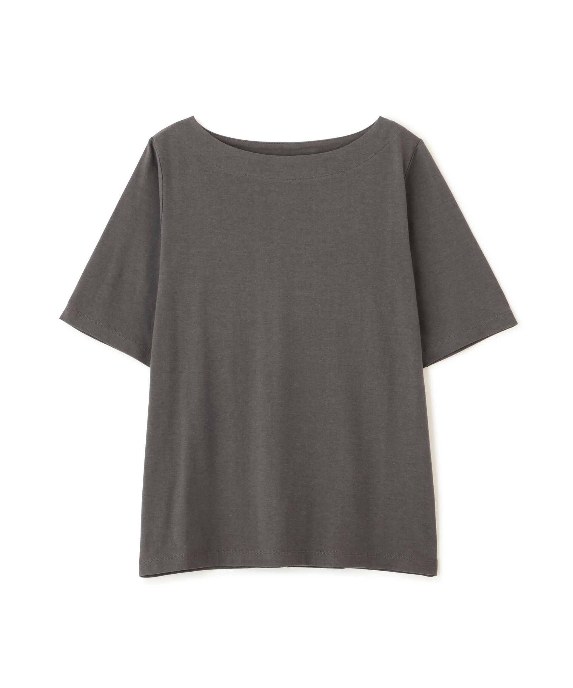 NANO universe「〈追加〉Anti Soaked(R) 汗染み防止ボートネックTシャツ」|Tシャツ・カットソー|