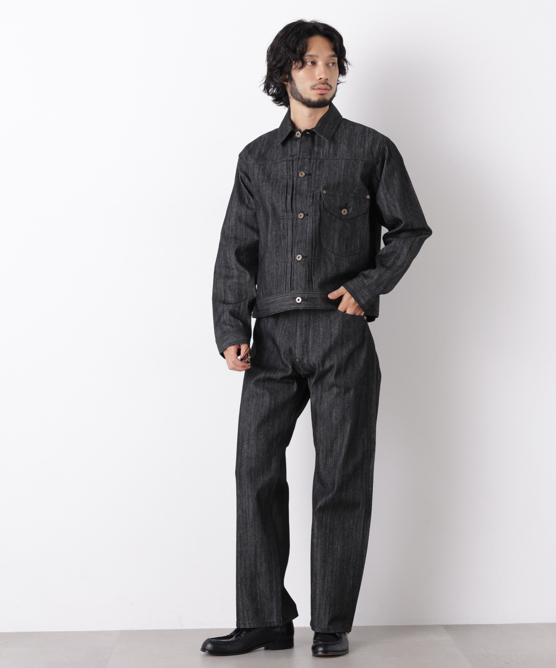 NANO universe「Lee/別注 COW BOY JACKET(セットアップ可)」|ブルゾン・スタジャン|