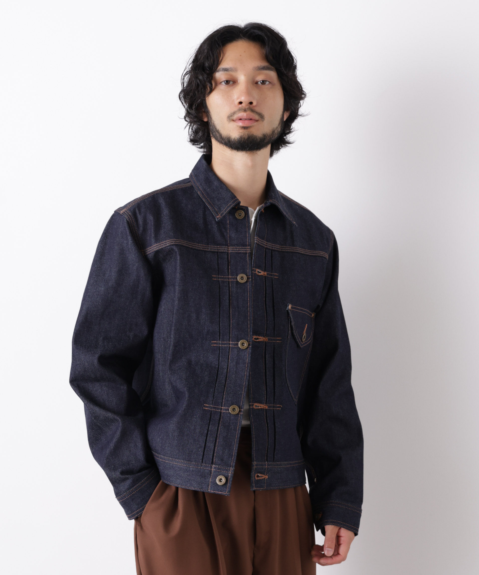 NANO universe「Lee/別注 COW BOY JACKET(セットアップ可)」|ブルゾン・スタジャン|