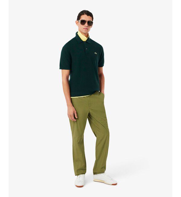 LACOSTE「ハイゲージニットクラシックポロシャツ」|ポロシャツ|