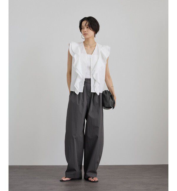 SALON adam et rope'「【W S（ドゥーブル）】ソフトレザードロストミニバッグ」|ショルダー・メッセンジャー|