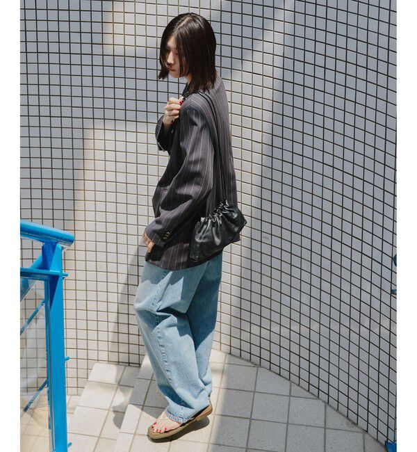 SALON adam et rope'「【W S（ドゥーブル）】ソフトレザードロストミニバッグ」|ショルダー・メッセンジャー|