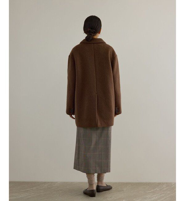 SALON adam et rope'「【WEB限定】シャギースライバーオーバージャケット」|テーラードジャケット|