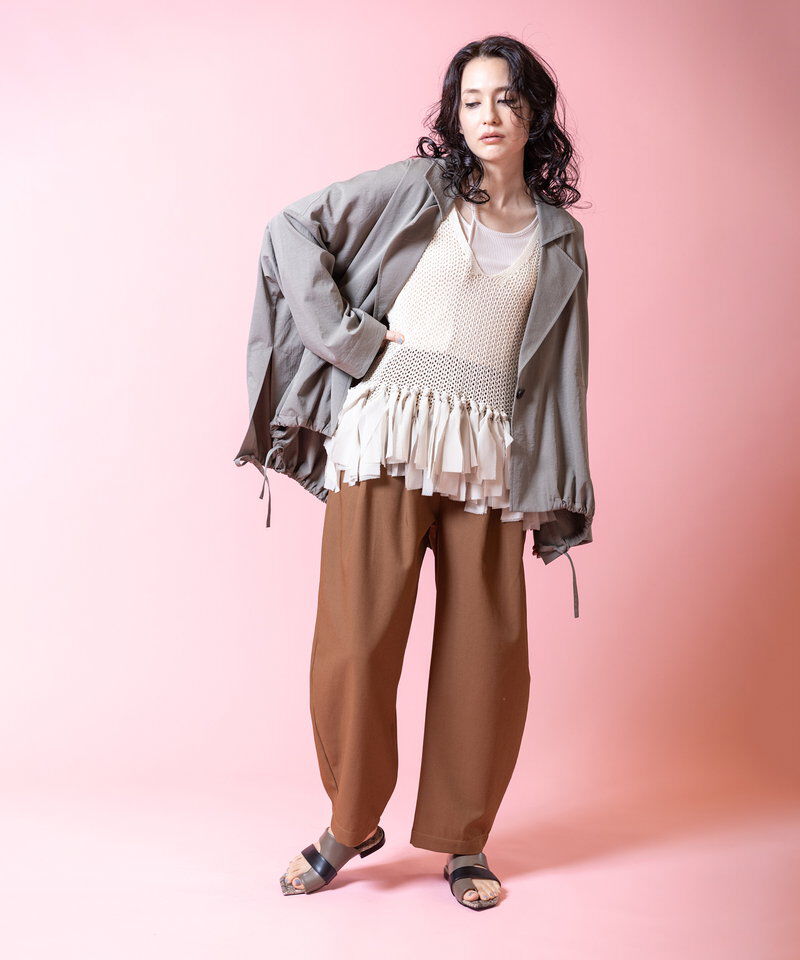  「タックカーブパンツ」|その他|