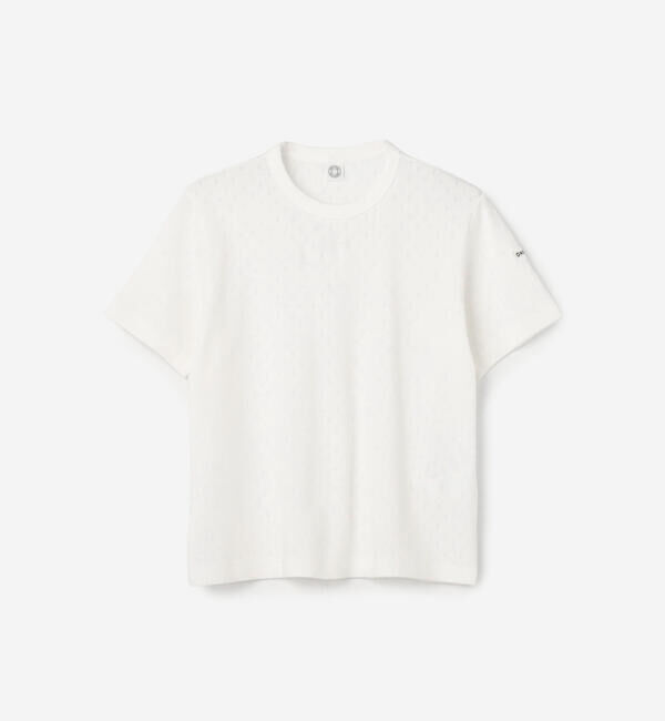 ORCIVAL「ORCIVAL | パターンメッシュ クルーネックTシャツ WOMEN」|Tシャツ・カットソー|