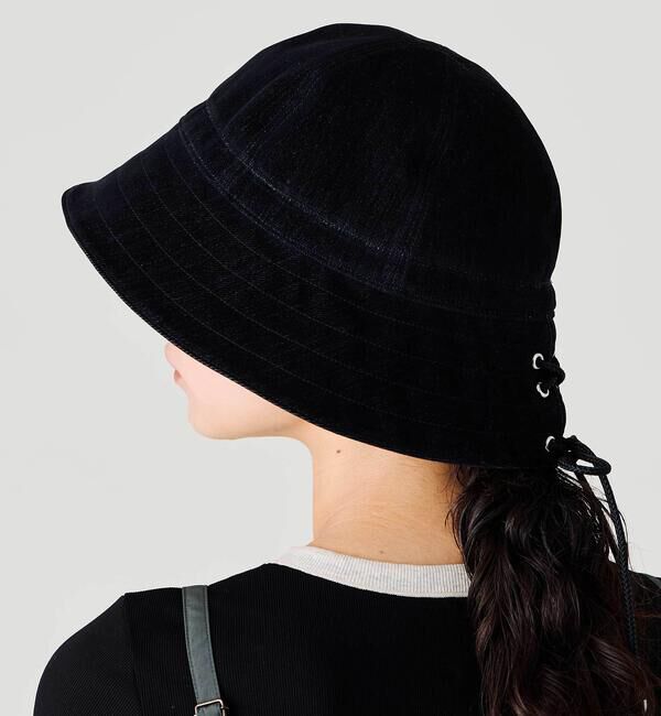  「KIJIMA TAKAYUKI | FLOCKY PRINTED DENIM 2WAY SAILOR HAT」|ハット|