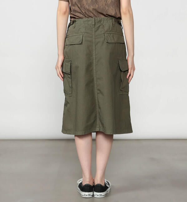  「orSlow | 〈別注〉ARMY SKIRT KHAKI WOMEN」|スカート|