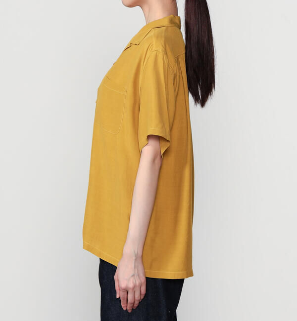  「STYLE EYES | 〈別注〉レーヨン ボウリングシャツ PLANE WOMEN」|シャツ・ブラウス|