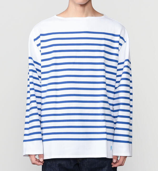 ORCIVAL「ORCIVAL | ラッセル ボートネック ワイドセーラーTシャツ MEN」|Tシャツ・カットソー|