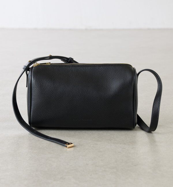  「【牛革/２WAY/500mlペットボトル】シュリンクリンオーバルショルダーバッグ」|トートバッグ|