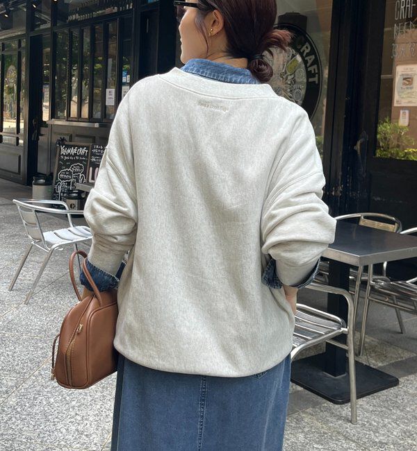  「【インフルエンサー OKOCHI企画】ハーフジップスウェット」|Tシャツ・カットソー|