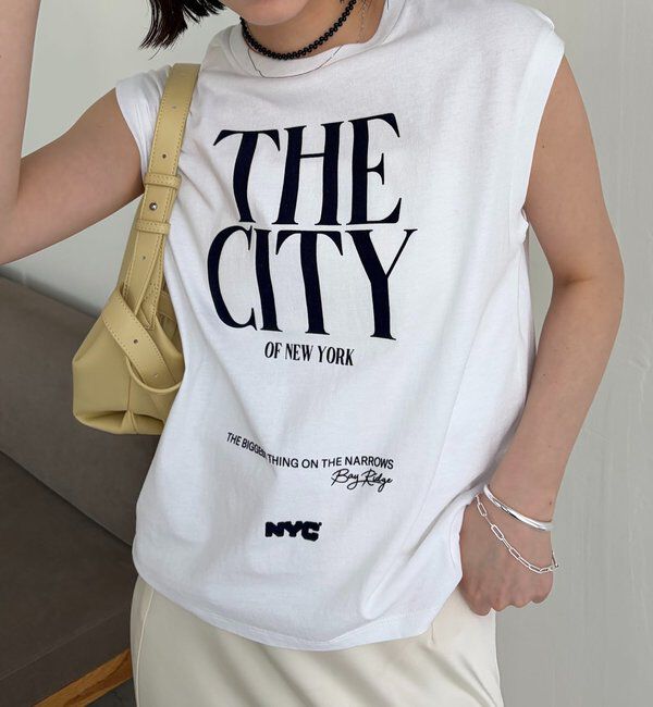  「〈GOOD ROCK SPEED〉NYCスリーブレスTシャツ」|Tシャツ・カットソー|ホワイト