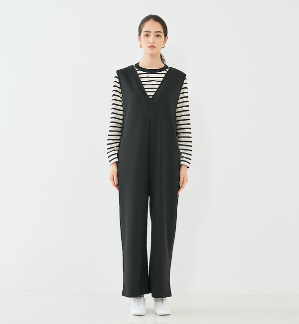 collex「ダンボールニットサロペット」|オールインワン|