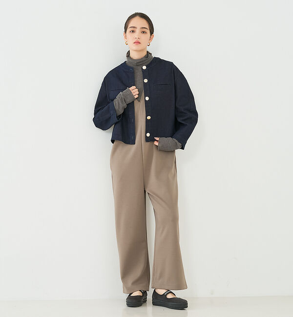 collex「ダンボールニットサロペット」|オールインワン|
