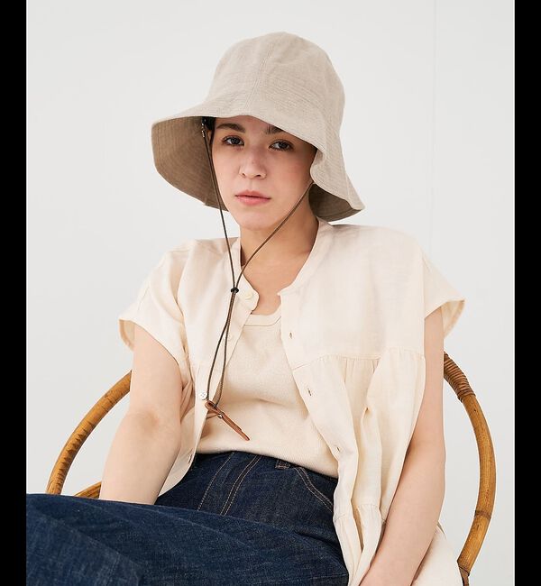 collex「【Nine Tailor/ナインテーラー】 Canna Hat リネンハット」|その他|