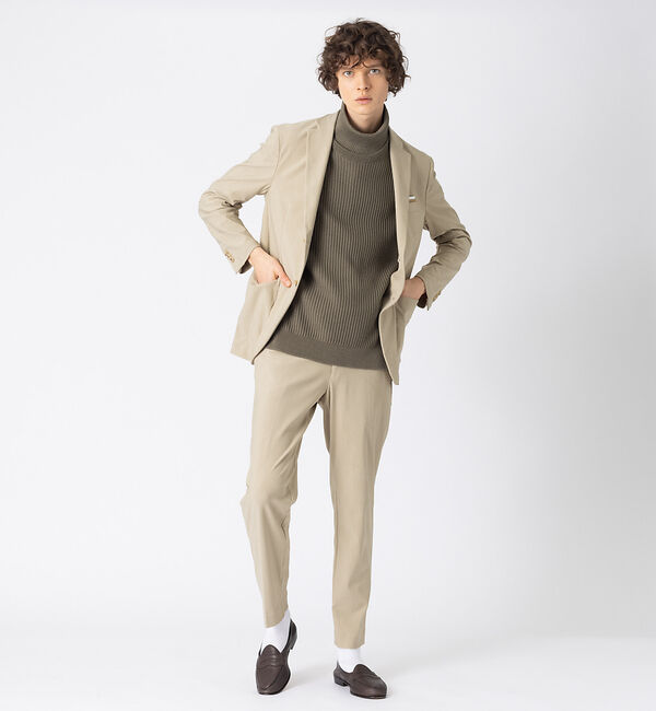 ABAHOUSE「【セットアップ対応】ライクラ ニット ストレッチ ジャケット」|その他|