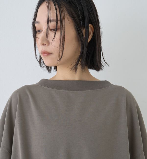 Rouge vif「ポリスパンパフスリーブイージーカットプルオーバー/吸水速乾」|Tシャツ・カットソー|