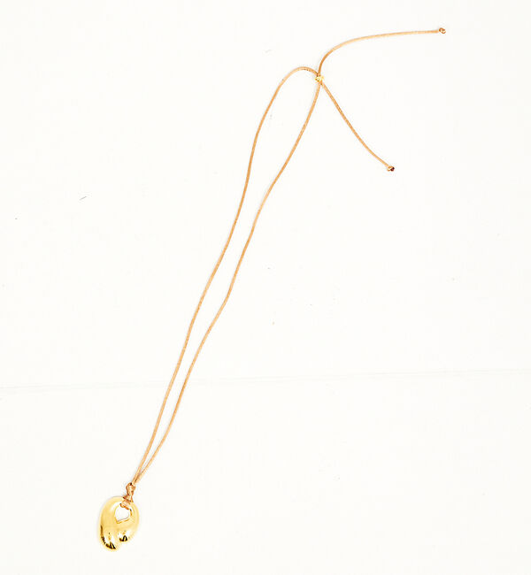 qualite「【JAMIRAY】有機的シルエットネックレス」|ネックレス|