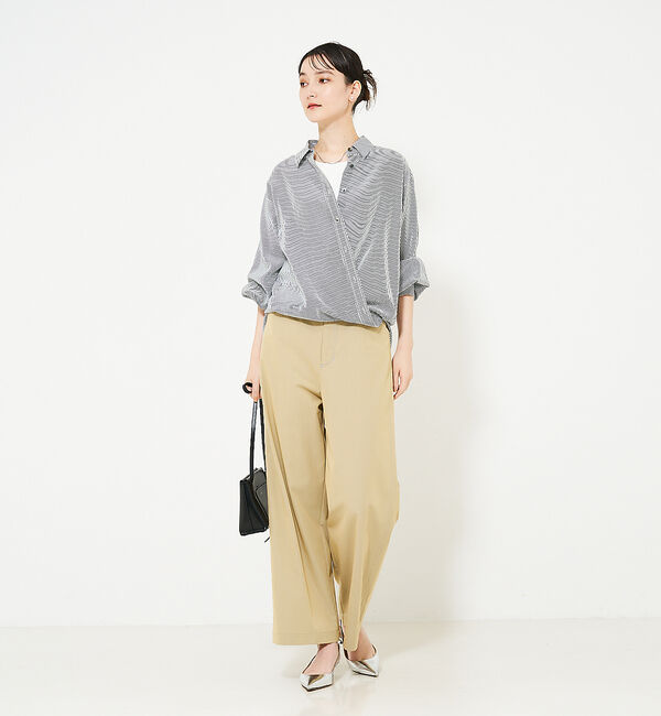 qualite「カシュクールレギュラーシャツ」|シャツ・ブラウス|