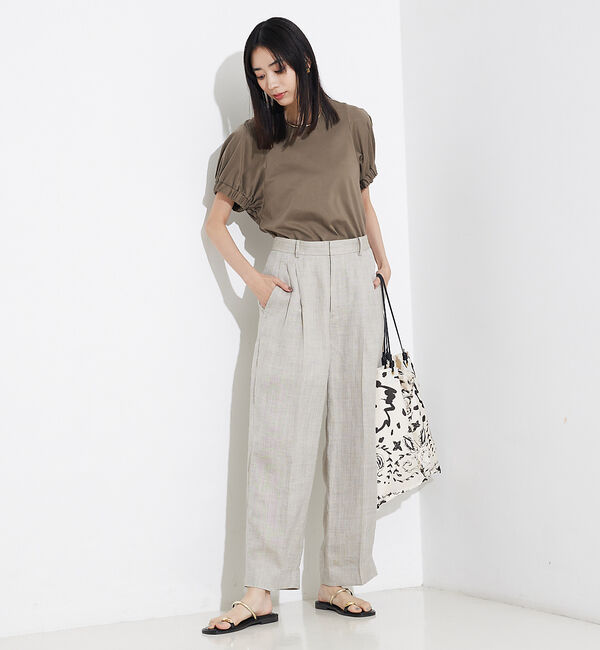 qualite「【セットアップ対応】ミックスカラーラミーパンツ」|その他|