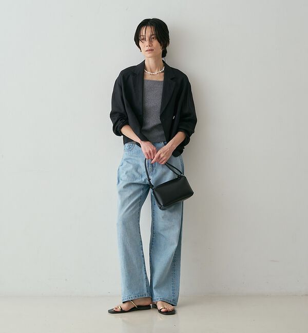 qualite「リネンショートジャケット」|その他|