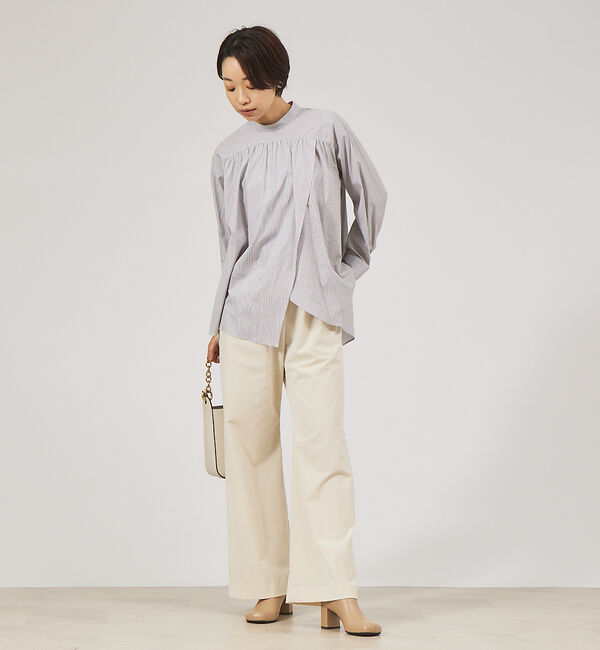 AU BANNISTER「【スノーソール】ボリュームトゥショートブーツ」|ショートブーツ|