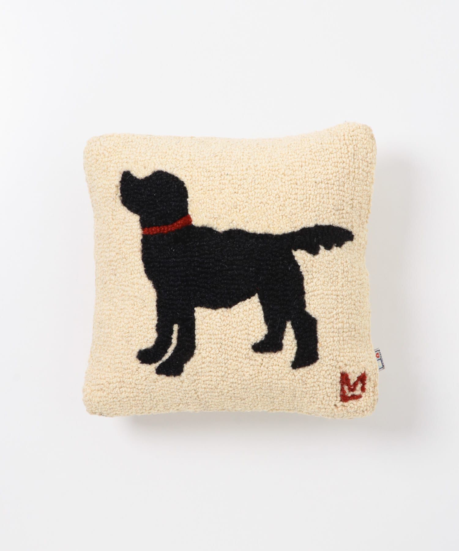 Sonny Label 「L.L.Bean　WOOL PILLOW BLACK DOG」|クッション・クッションカバー|ブラック系その他