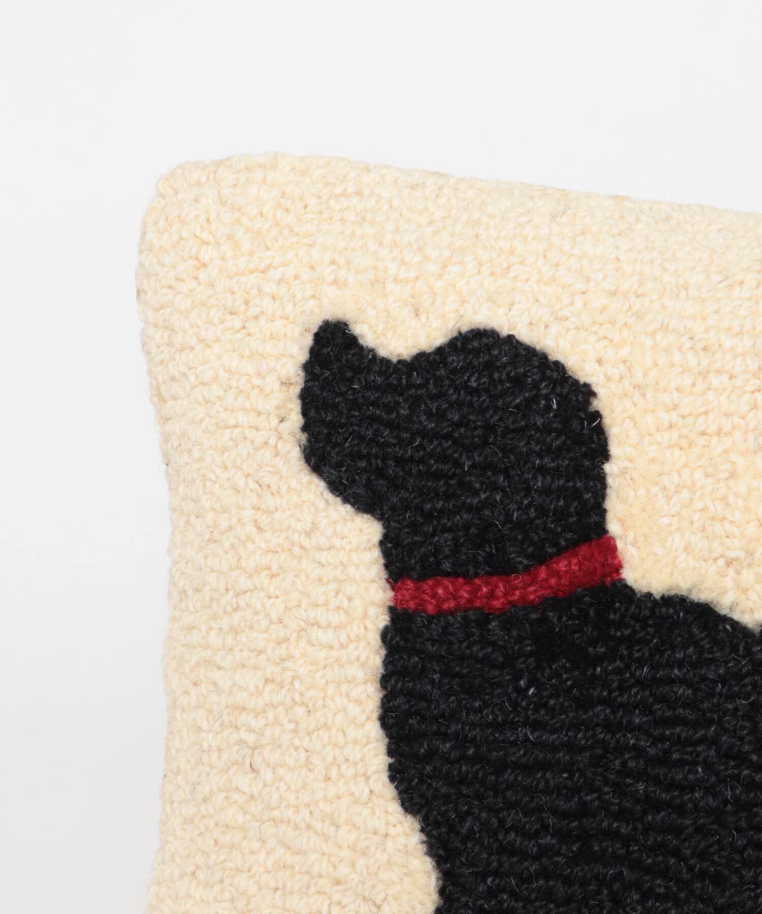 Sonny Label 「L.L.Bean　WOOL PILLOW BLACK DOG」|クッション・クッションカバー|