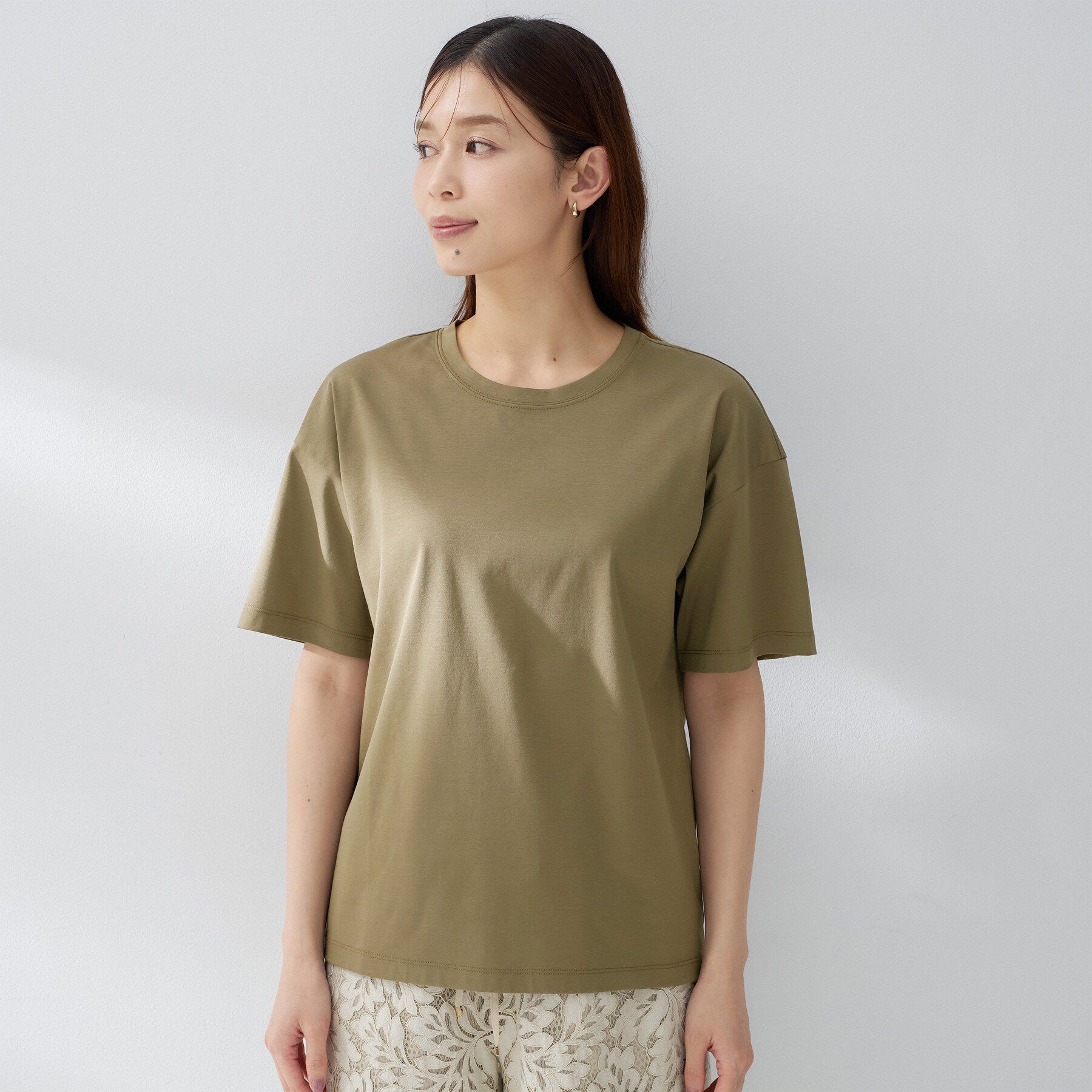 UNTITLED「【UV/接触冷感/消臭/抗菌防臭】ベーシックTシャツ」|Tシャツ・カットソー|