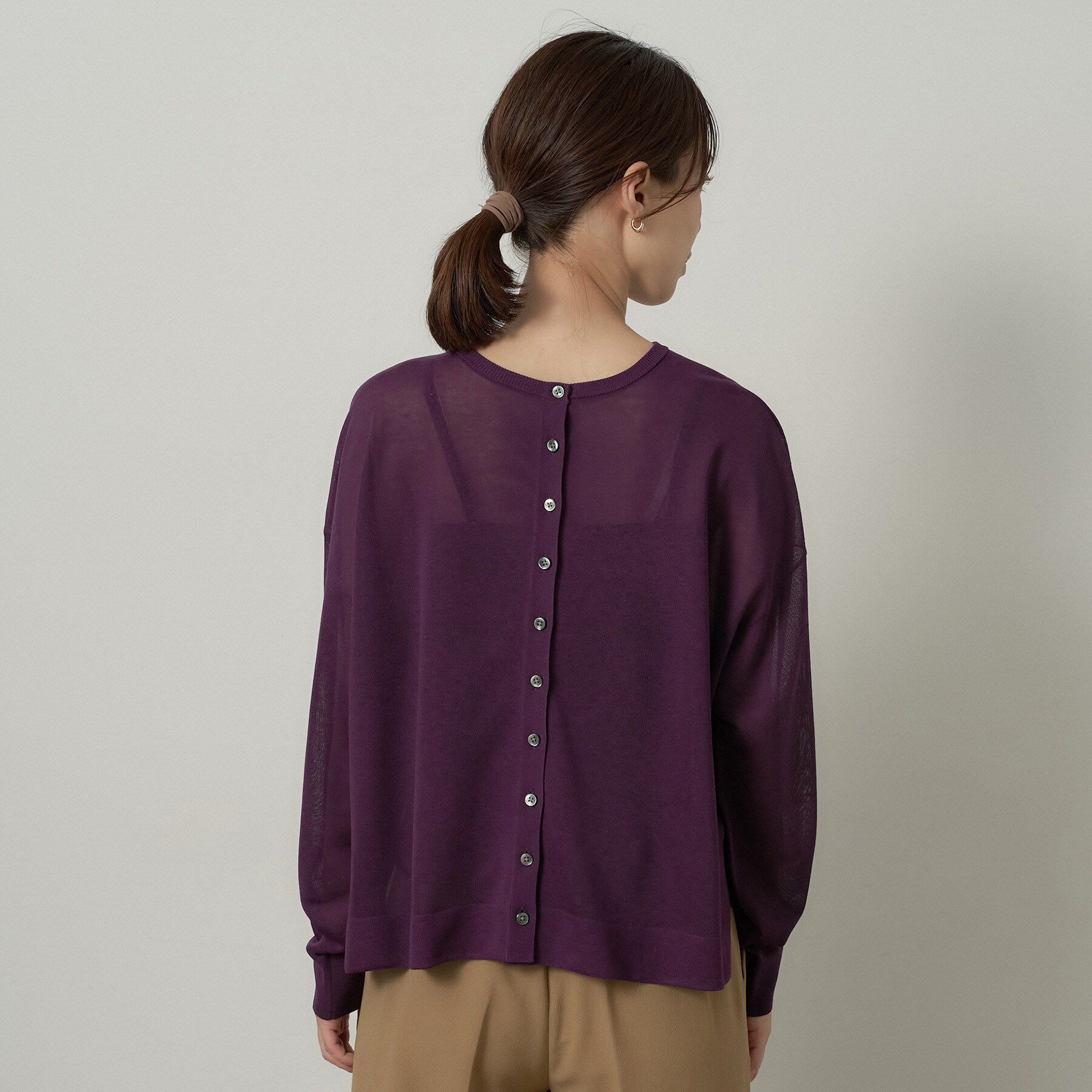 UNTITLED「【アンサンブル可】前後2WAYカーディガン」|カーディガン|