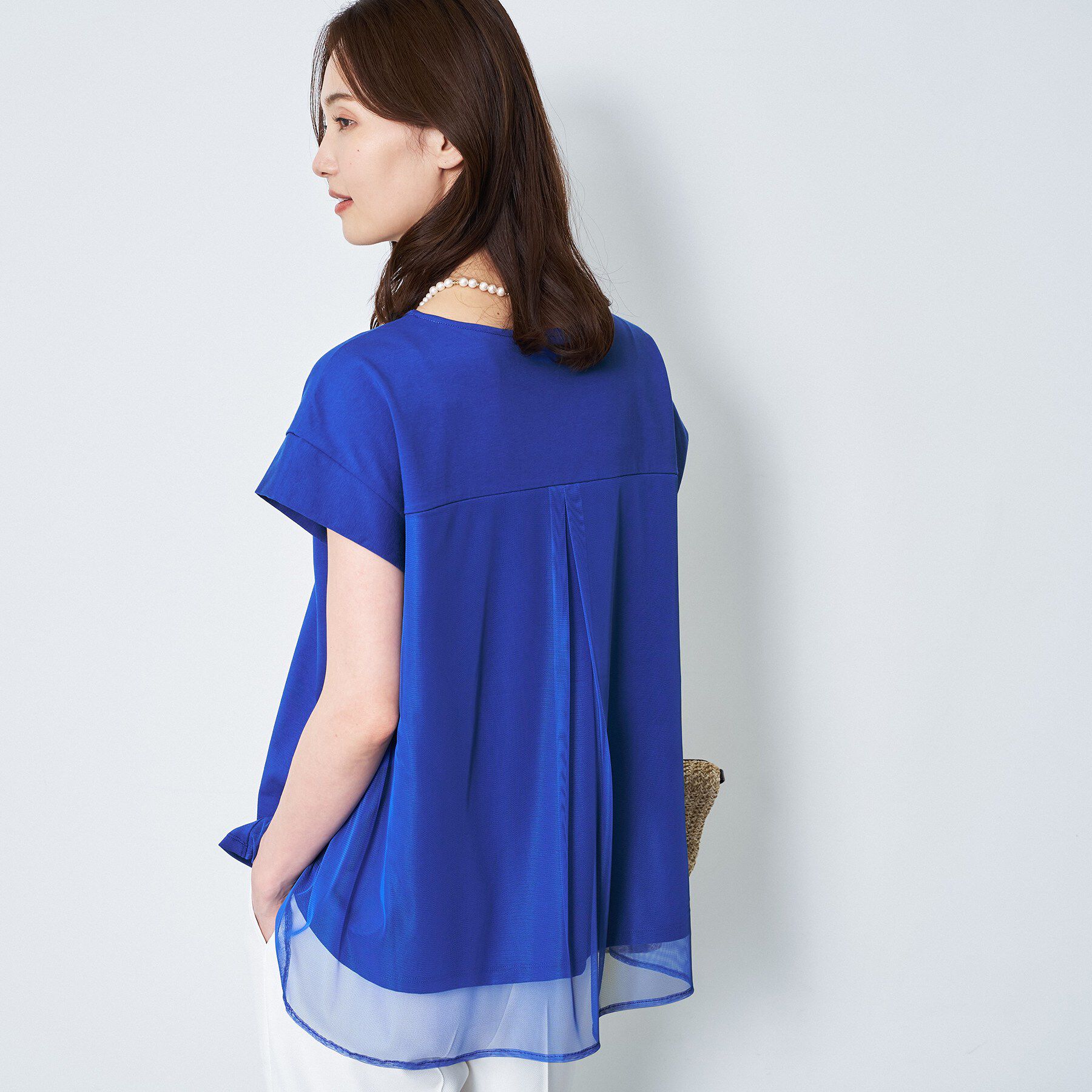 Reflect「チュール&times;ジャージチュニックトップス」|チュニック|