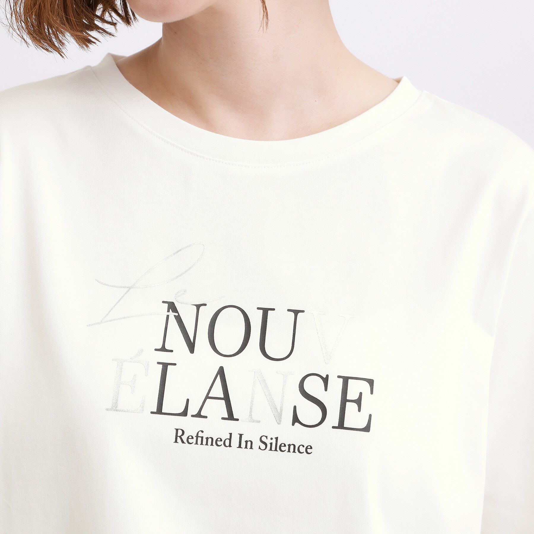 grove「【吸水速乾・UVカット・接触冷感・マシンウォッシャブル】ベーシックMIXロゴプリントT」|Tシャツ・カットソー|