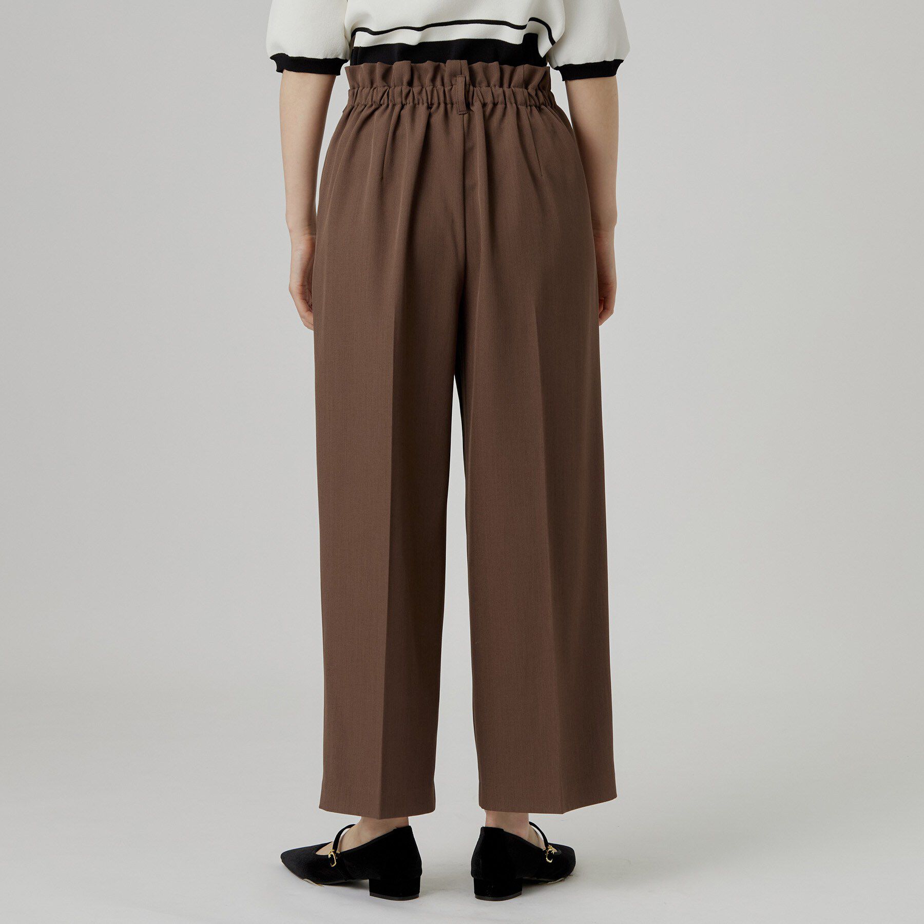 grove「【選べる着丈/UVカット/接触冷感etc】センタープレス取れにくいワイドパンツ」|その他|