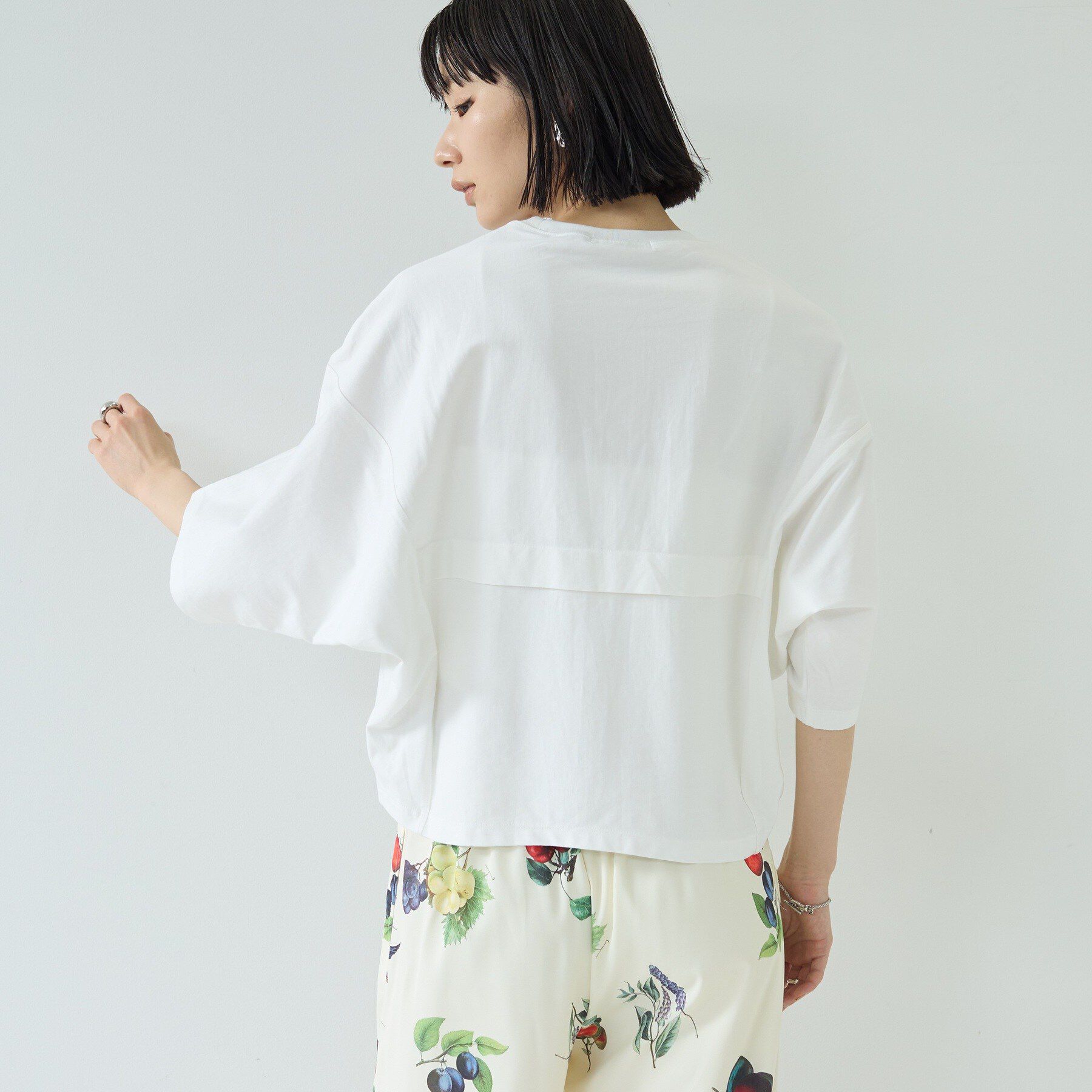 GALLEST「【UVカット】オーバーサイズラグランカットソー」|Tシャツ・カットソー|
