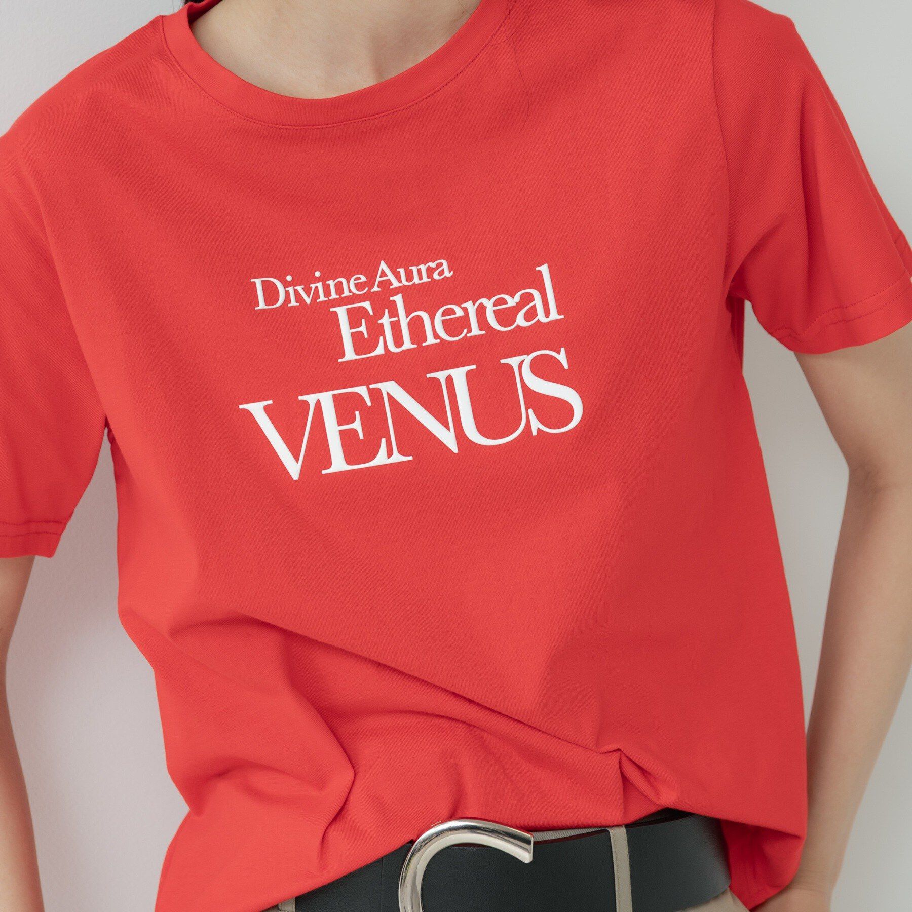 GALLEST「タイポグラフィTシャツ【接触冷感】」|Tシャツ・カットソー|