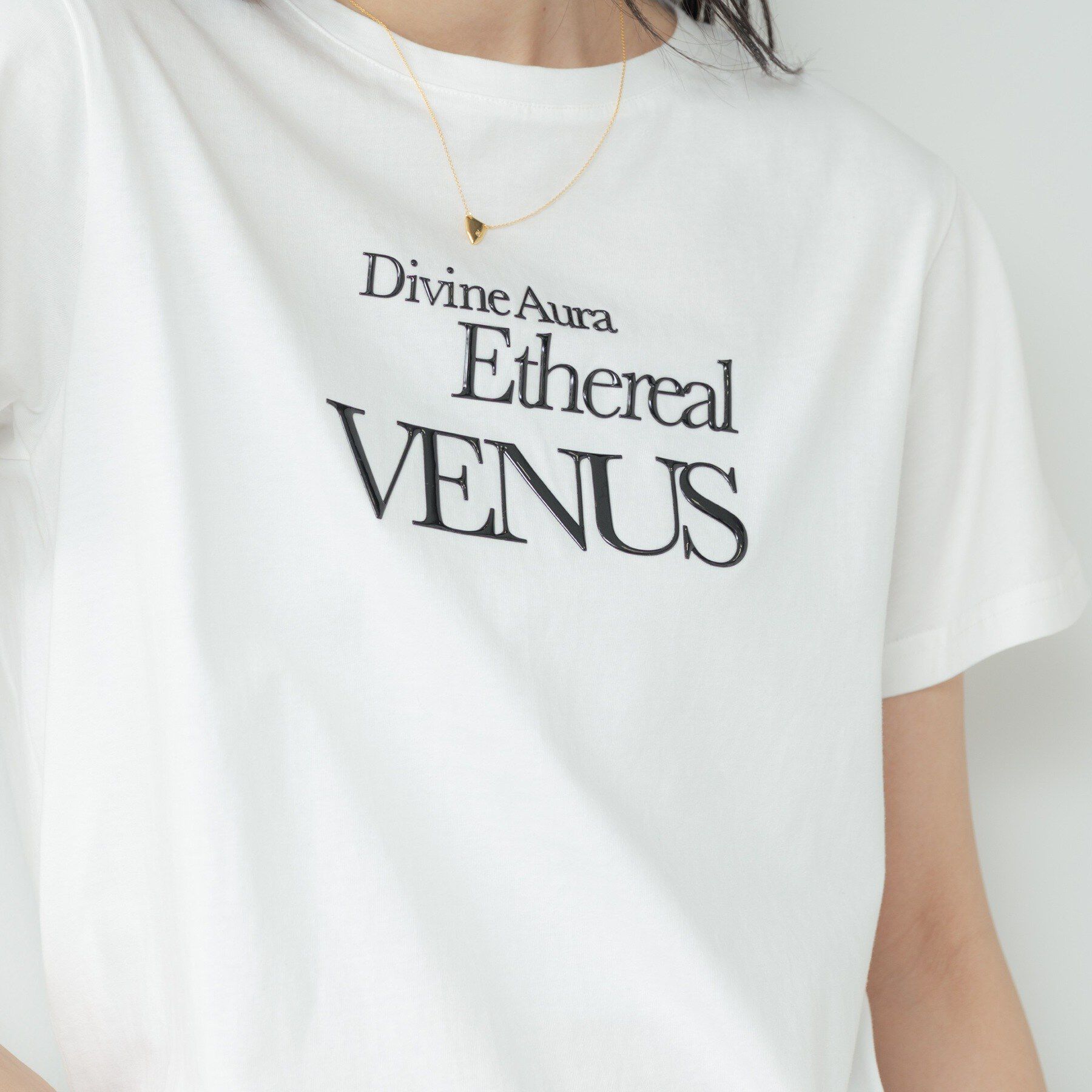 GALLEST「タイポグラフィTシャツ【接触冷感】」|Tシャツ・カットソー|