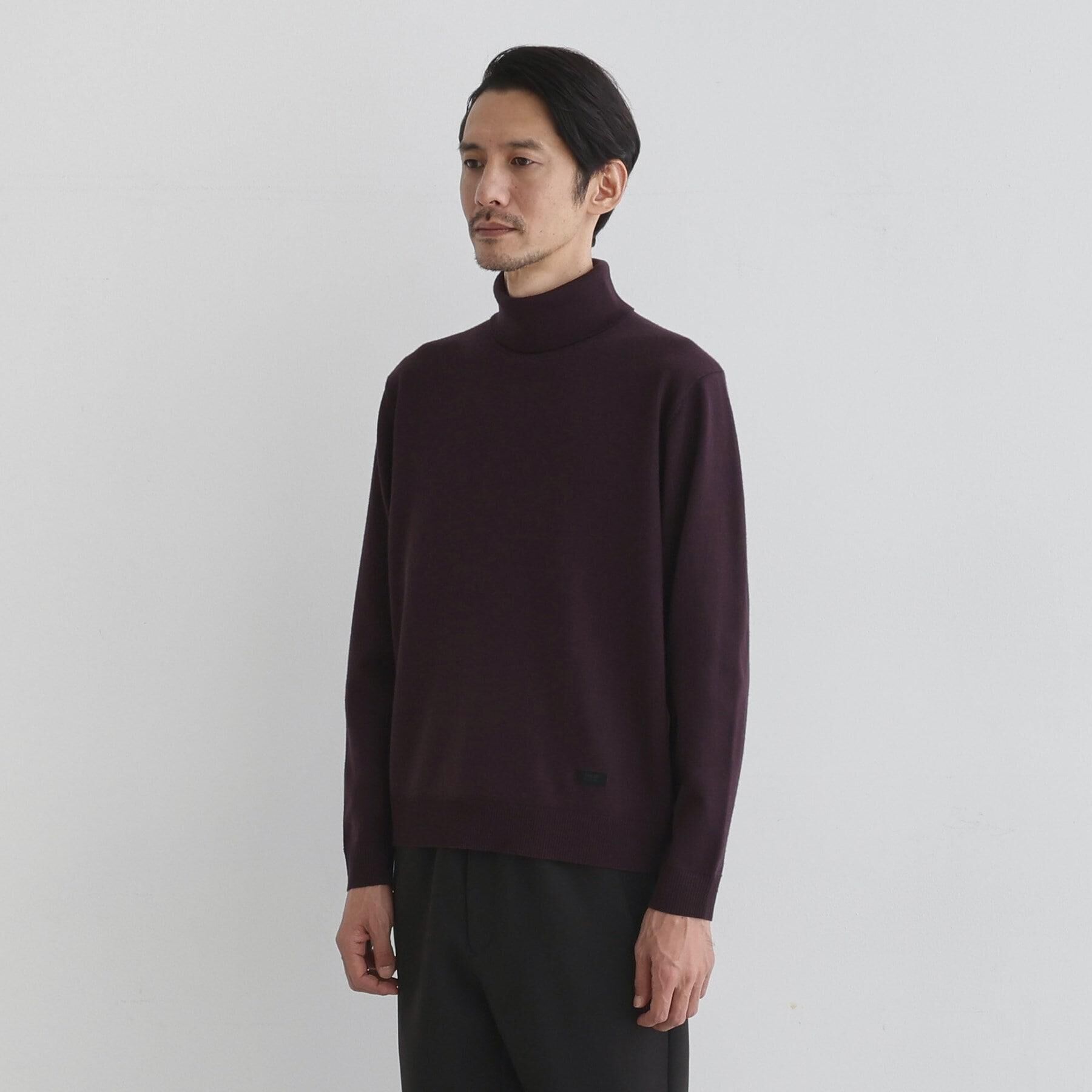TAKEO KIKUCHI「アンチピリング タートルネック ニット」|ニット・セーター|