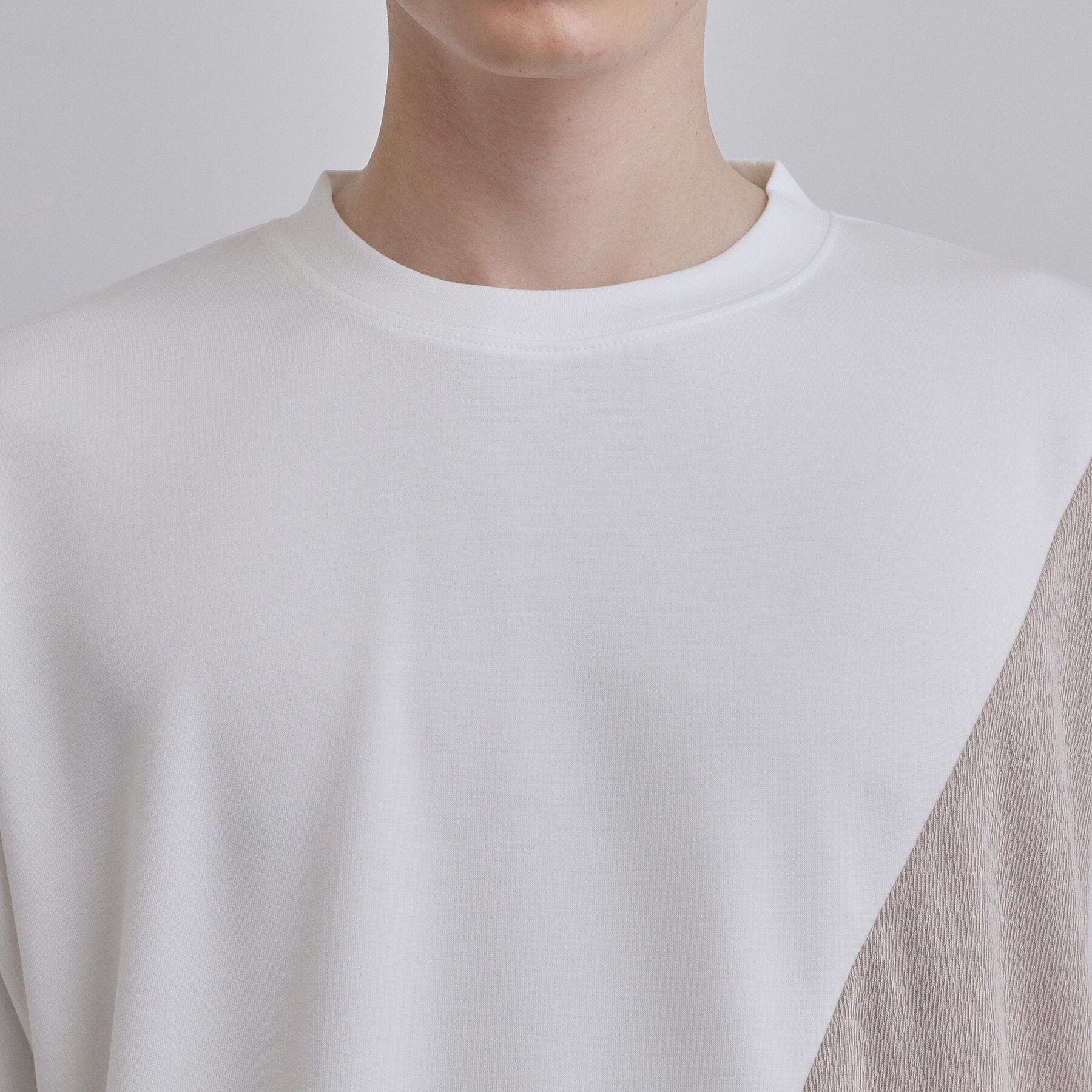 tk.TAKEO KIKUCHI「切り替えカットソー」|Tシャツ・カットソー|