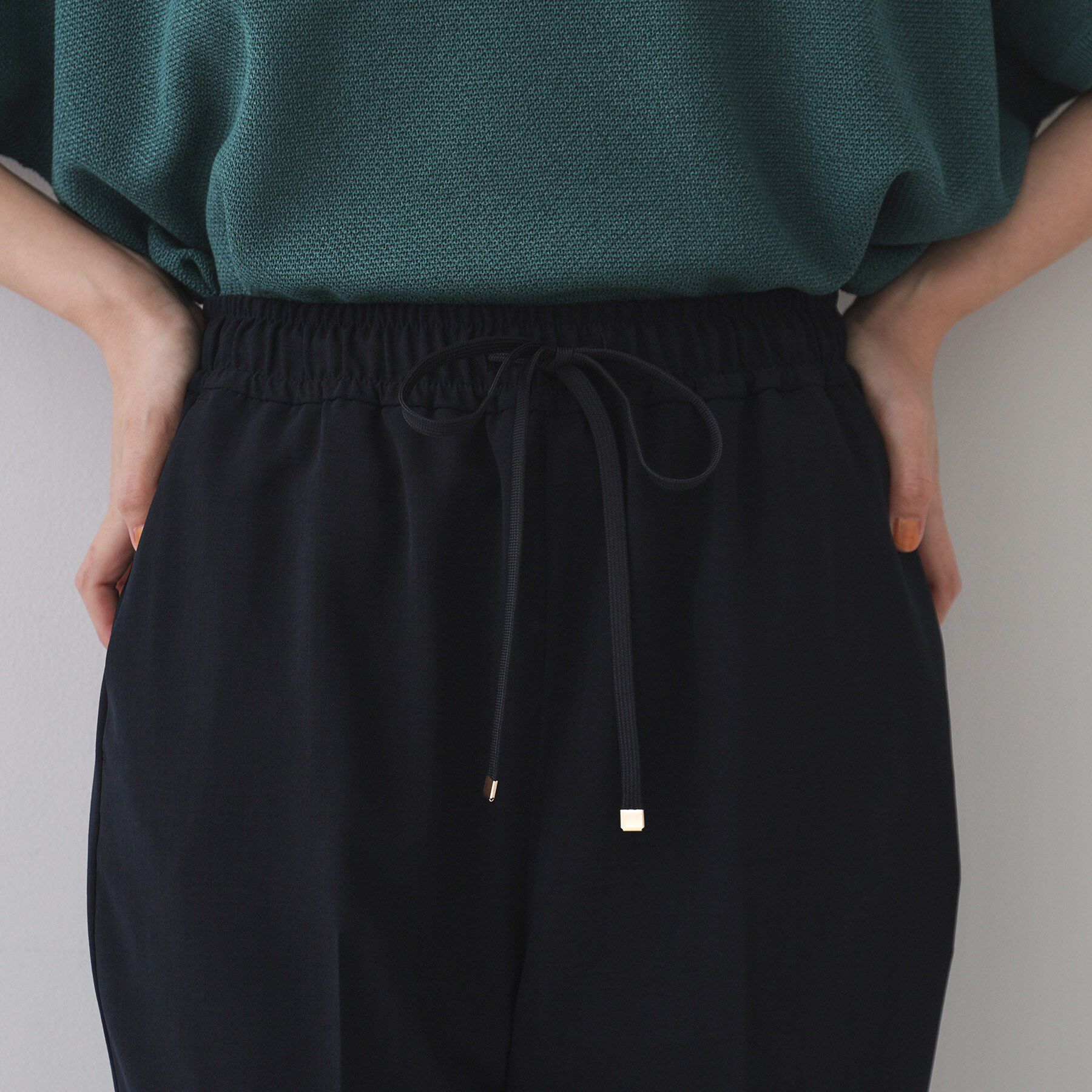 OPAQUE.CLIP「美脚イージーワイドパンツ【防シワ／洗濯機洗い可／抗ピル／ストレッチ】《丈が選べる／SS-LLサイズ／」|その他|