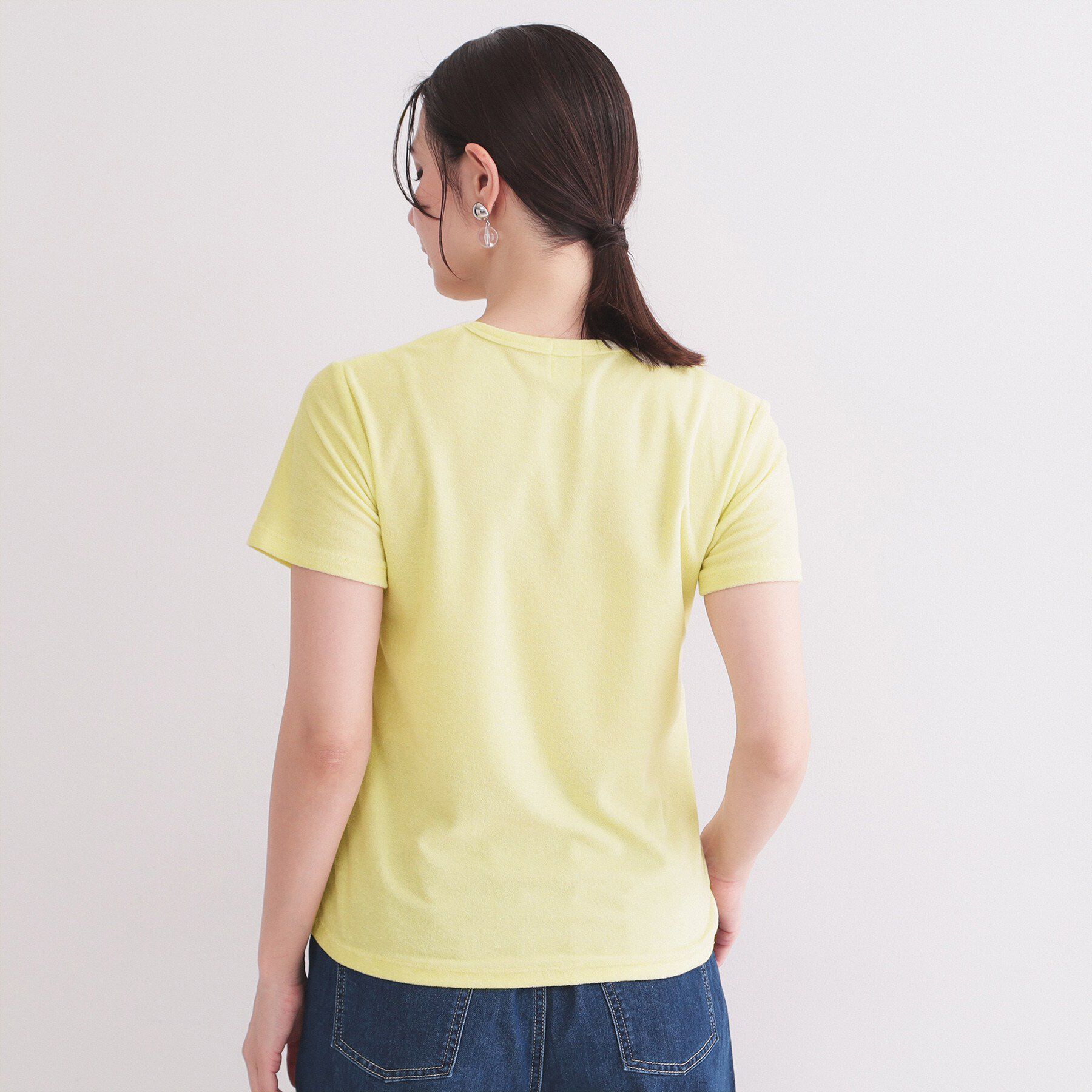 OPAQUE.CLIP「ベーシックパイルTシャツ【洗濯機OK】」|Tシャツ・カットソー|