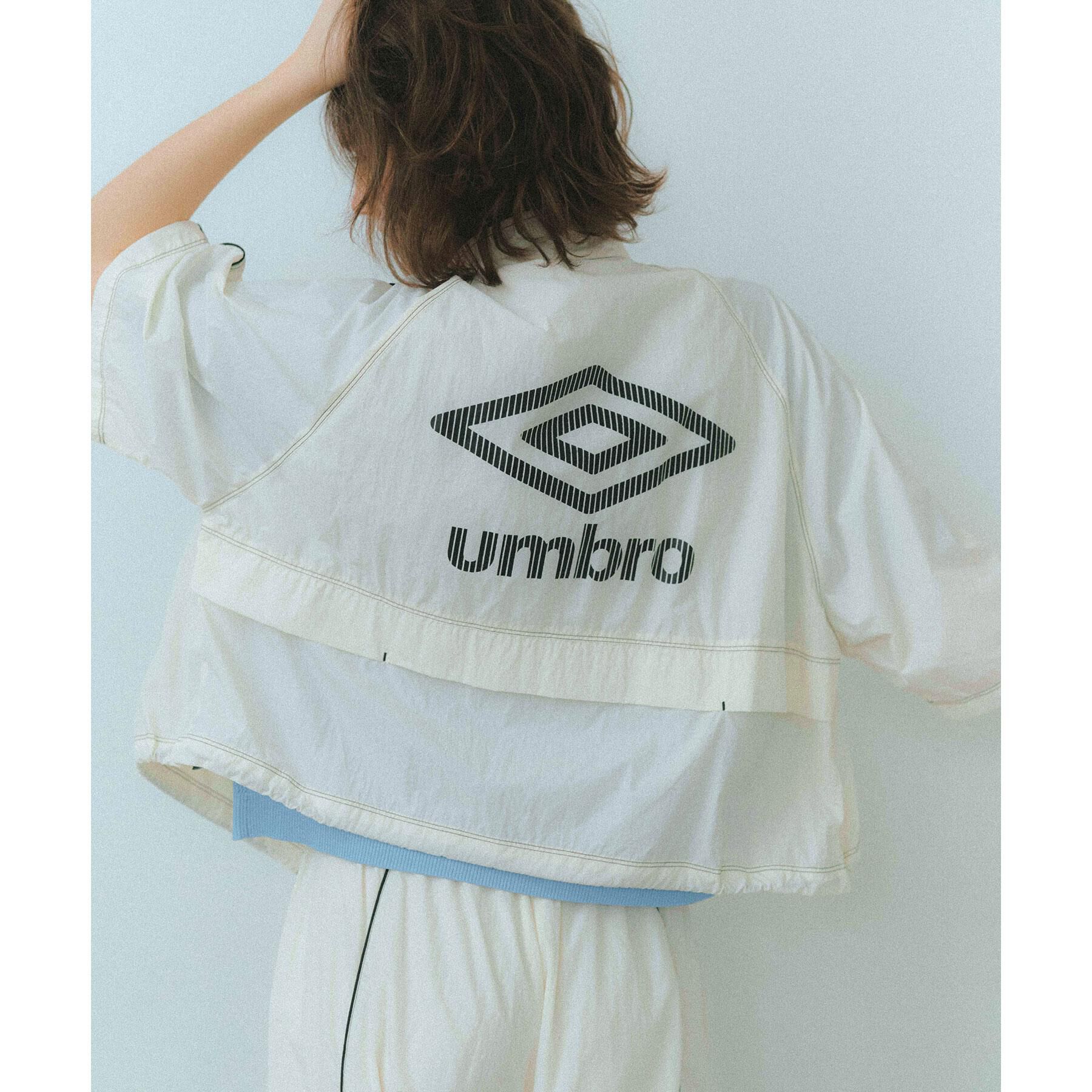 OPAQUE.CLIP「◆【umbro／アンブロ】シアーナイロン5分袖ZIPアップブルゾン」|ブルゾン・スタジャン|