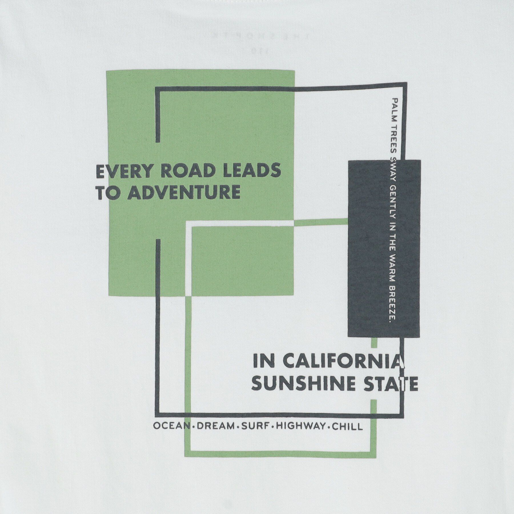 THE SHOP TK「天竺アソートプリント半袖Tシャツ 幾何学アート、スパンコール、飛行機」|Tシャツ・カットソー|