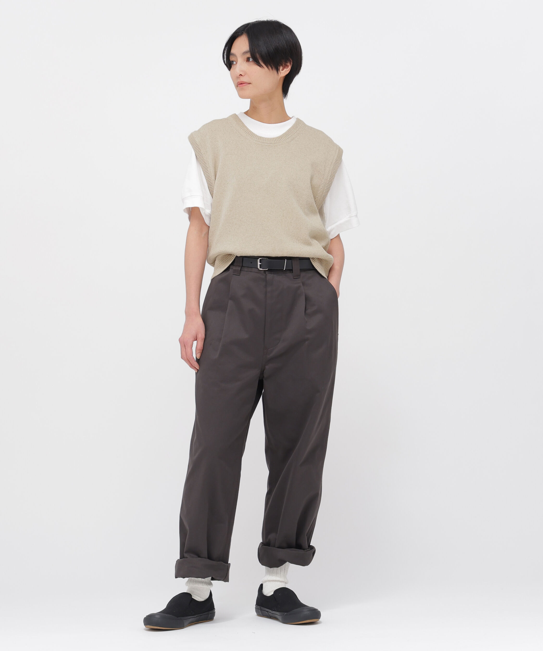 MHL.「DRY COTTON JERSEY TOP」|Tシャツ・カットソー|