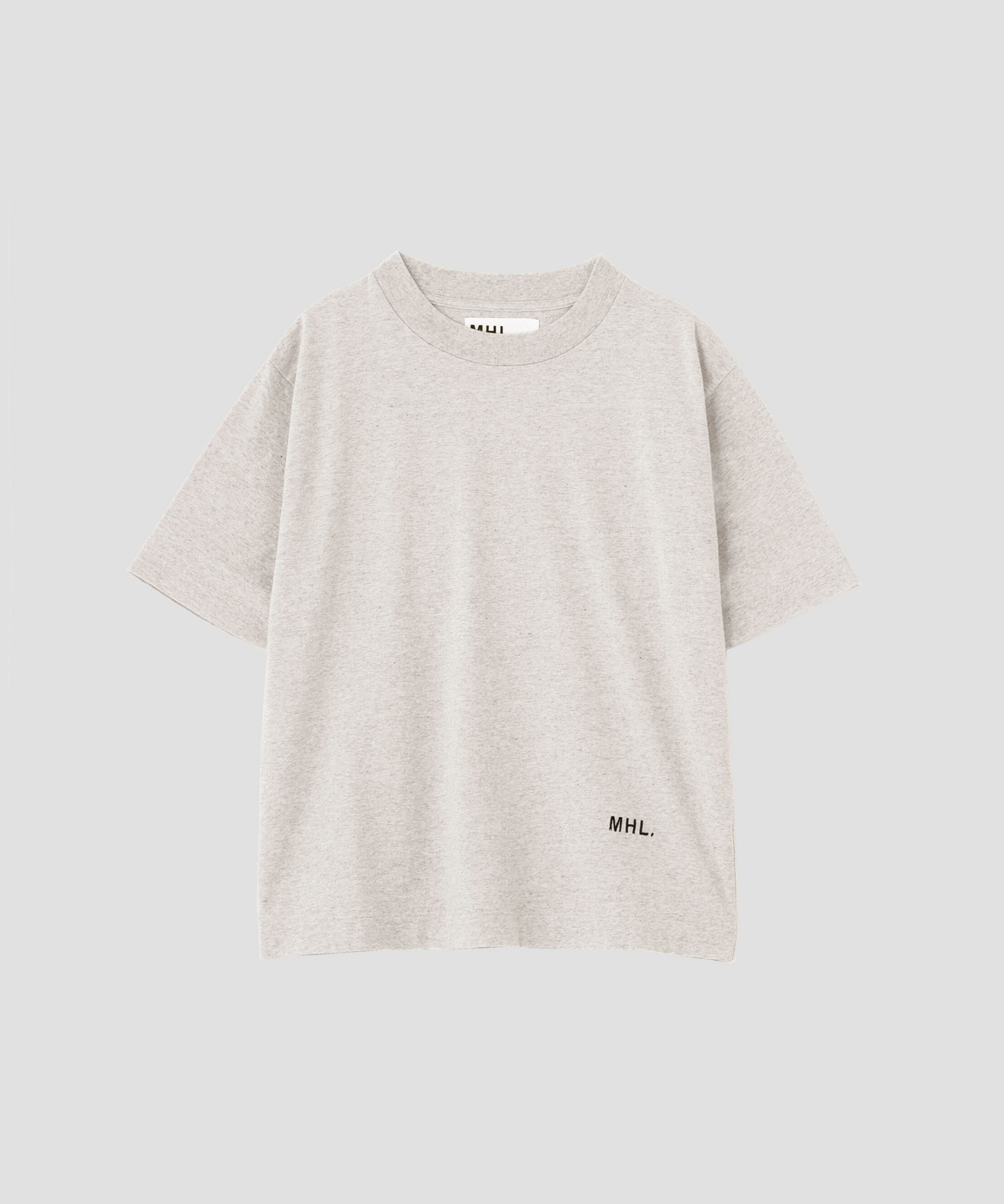 MHL.「UPCYCLED COTTON JERSEY TOP」|Tシャツ・カットソー|