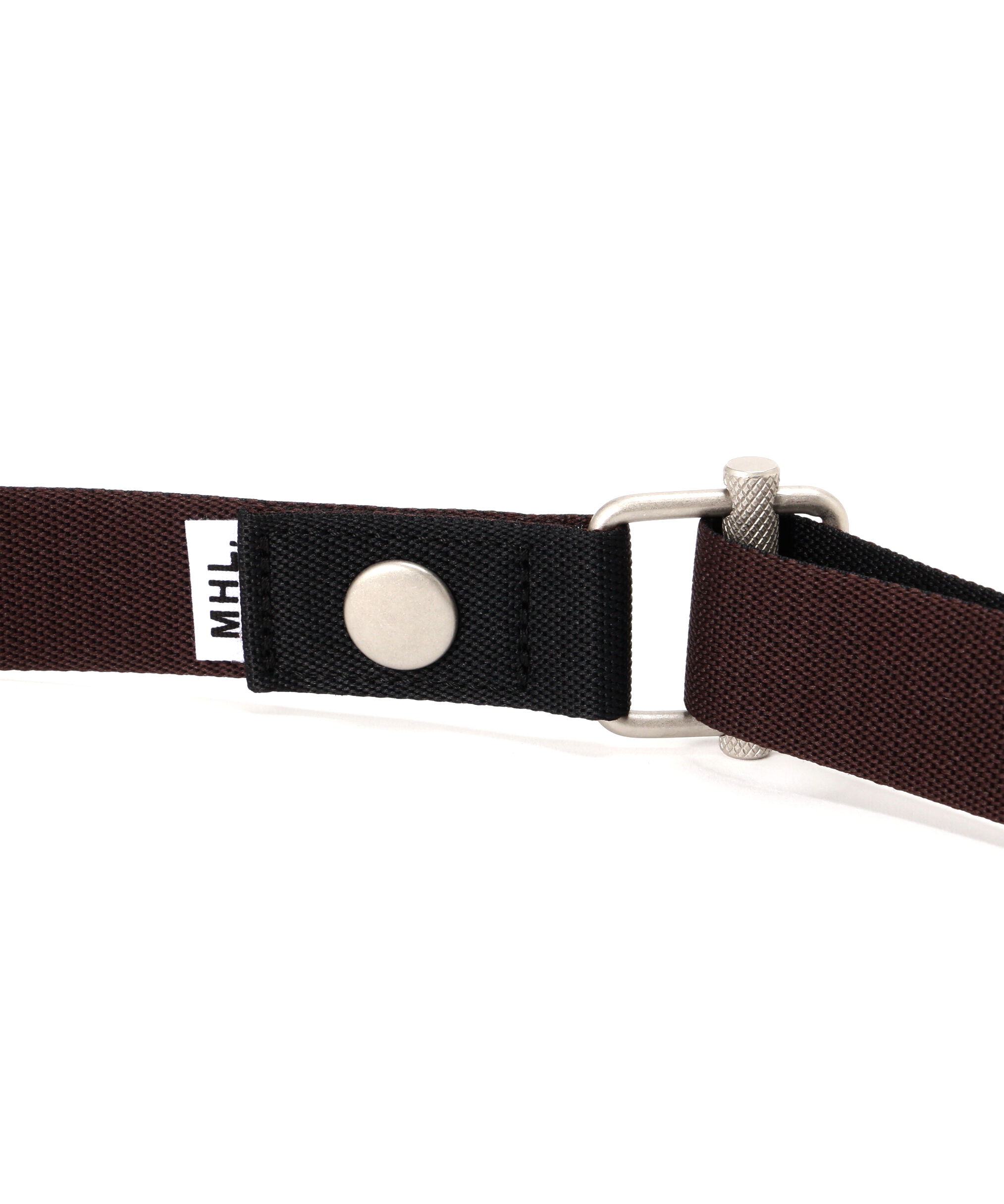 MHL.「CONTRAST WEBBING BELT」|ベルト|