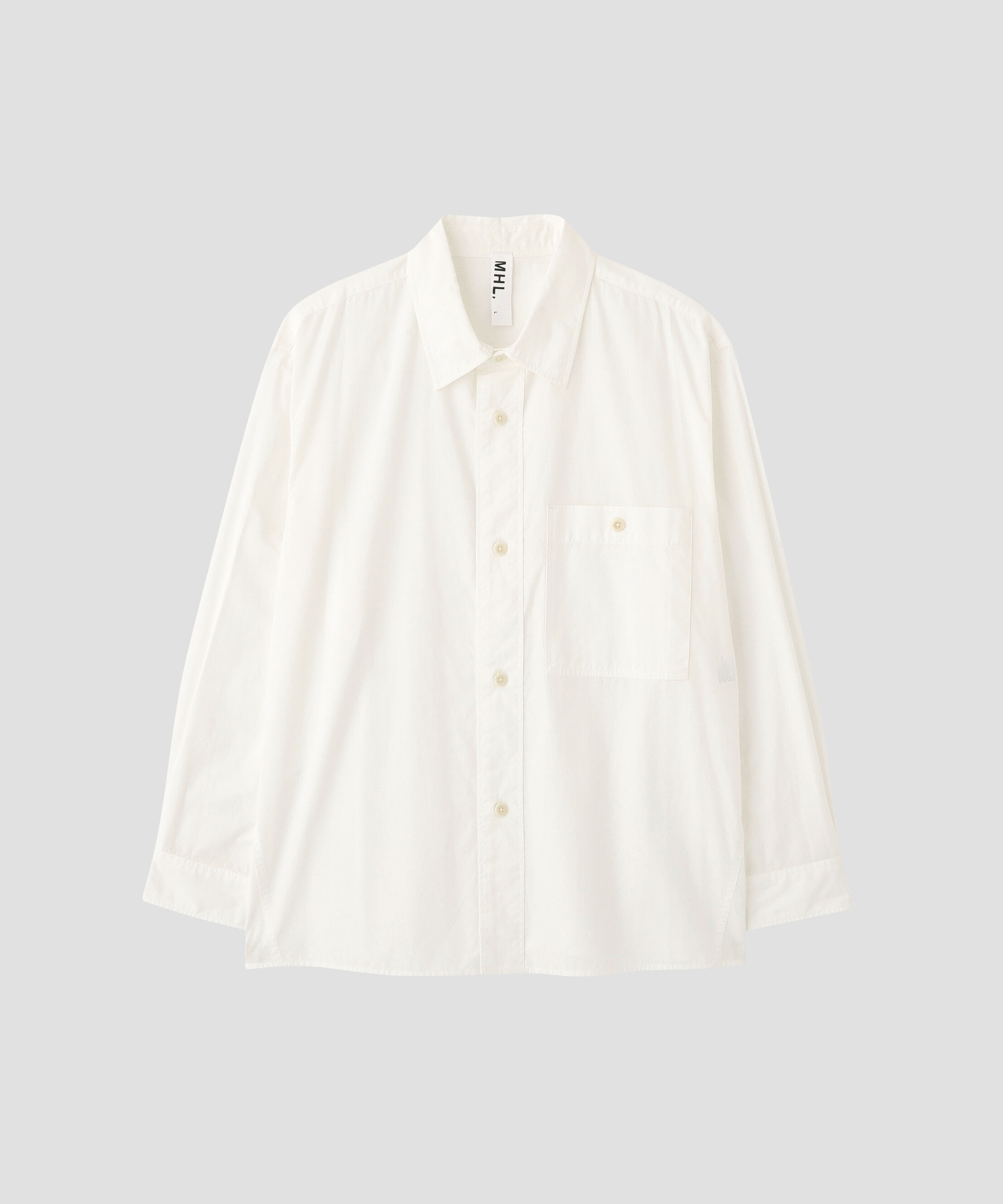 MHL.「ORGANIC COTTON SHIRTING SHIRT」|シャツ・ブラウス|